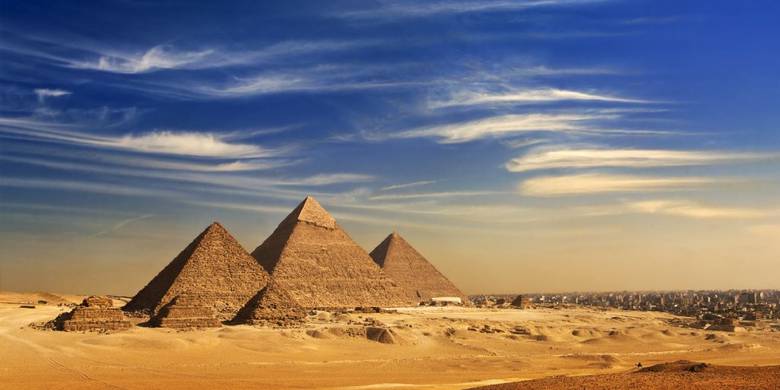 Pirámides, jeroglíficos y maravillas del mundo.