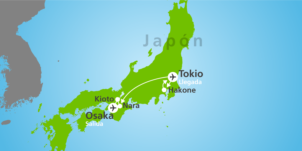 ¿Sueñas con ir a Japón? Este viaje por Tokio, Hakone, Nara y Osaka es para ti. Descubre los lugares más emblemáticos del país con nosotros. 7
