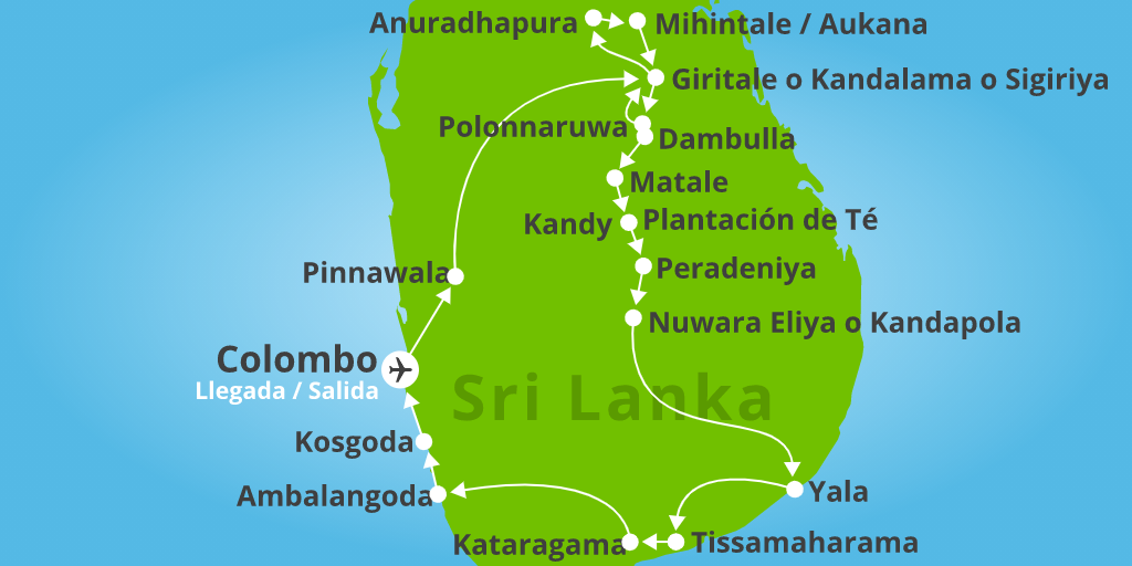 Vive unas vacaciones únicas con este viaje privado por Sri Lanka. En 9 días, recorreremos los paisajes más bellos de la lágrima de la India. 7